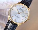 Rolex Datejust 8215 Movement 40*10mm 316L Steel 48h White/Gold Face Watch